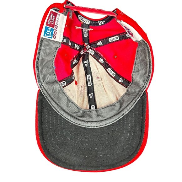 Vintage New Era Clearwater Threshers MiLB Hat Medium Large Red Mesh Strap back - Picture 13 of 13